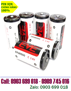 EVE ER26500; Pin nuôi nguồn EVE ER26500 lithium 3.6v C 8500mAh chính hãng _Xuất xứ China 